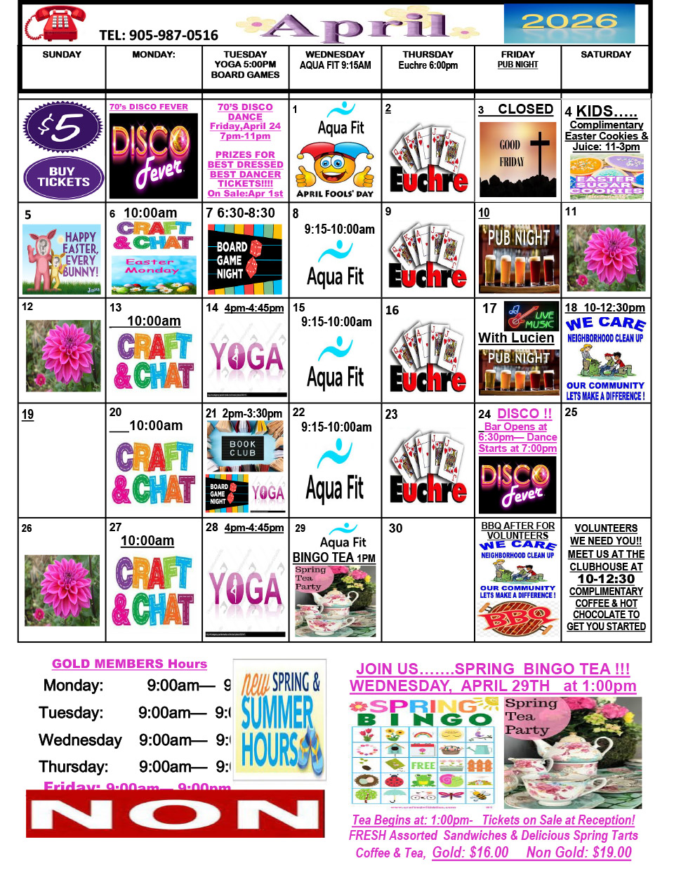 2025 PORT POST SCHEDULE