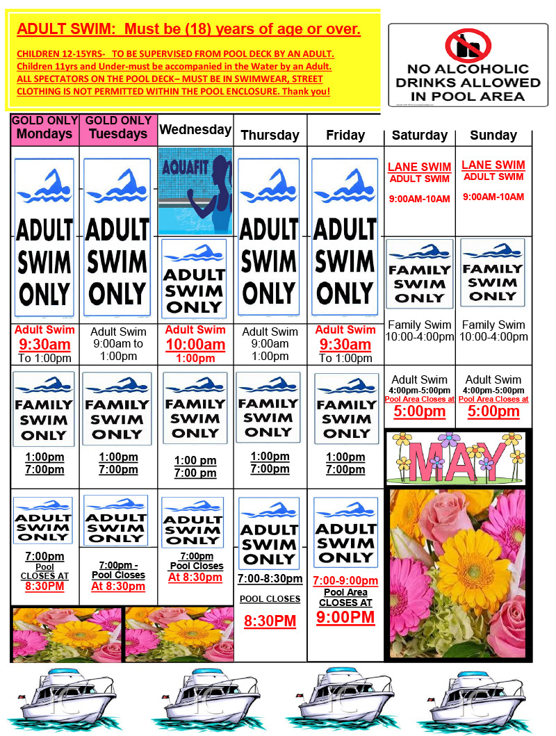 SWIM SCHEDULE